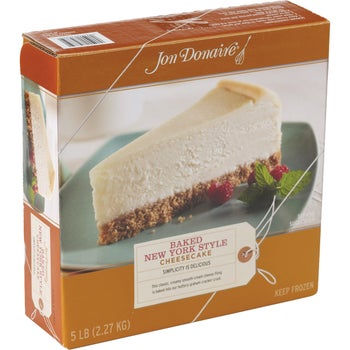 Jon Donaire 10" New York Cheesecake, 16 Slices