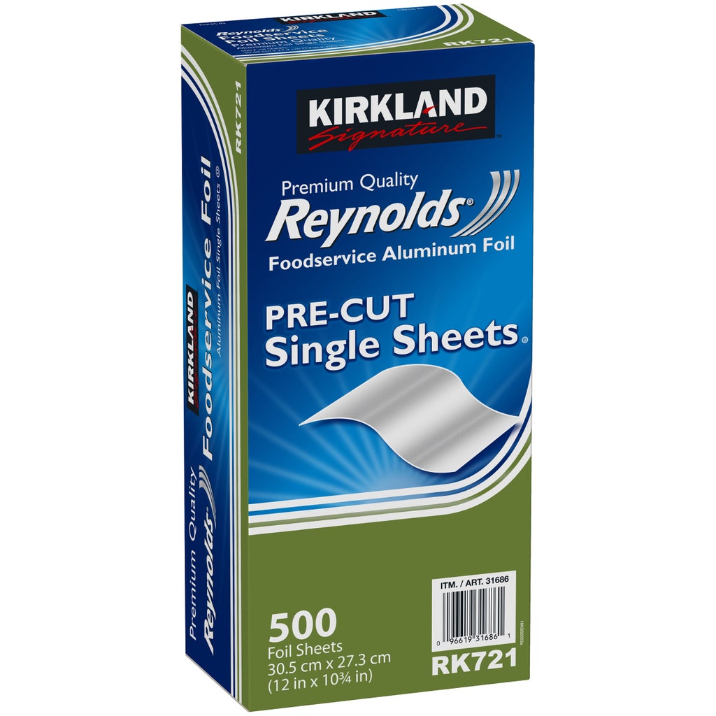 Kirkland Signature Reynolds Foodservice Aluminum Foil, Pre-Cut