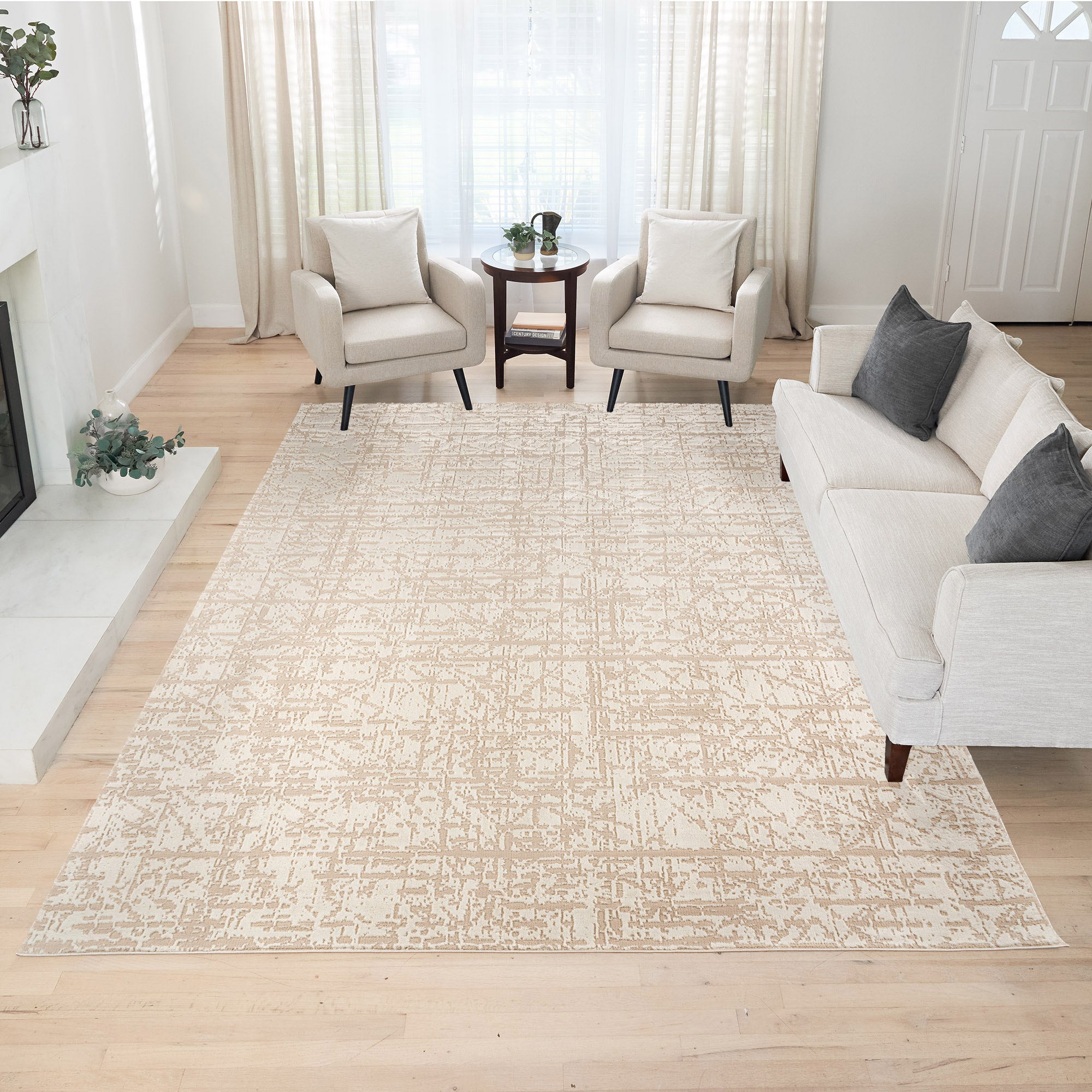 Karma Rug Collection, Riona Ivory | Costco
