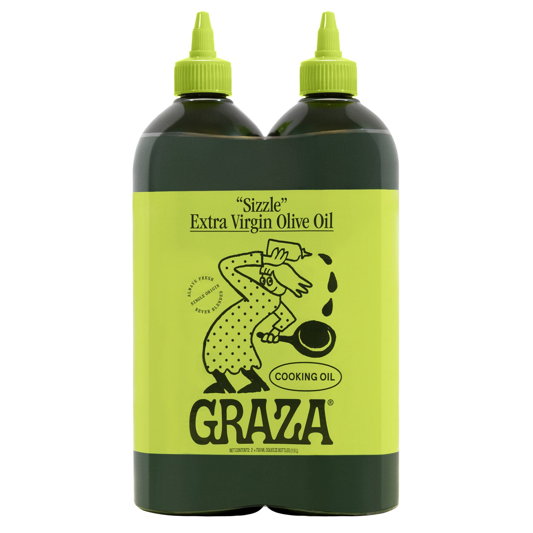GRAZA EXTRA VIRGIN OLIVE OIL 2/750 ML