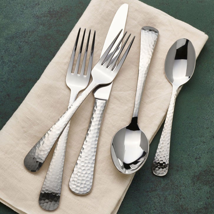 【送料込】イチローほか日米韓スーパースターWBCグレーディング4枚セット！ Mikasa Hammered Opulent 112-piece Flatware Set | Costco
