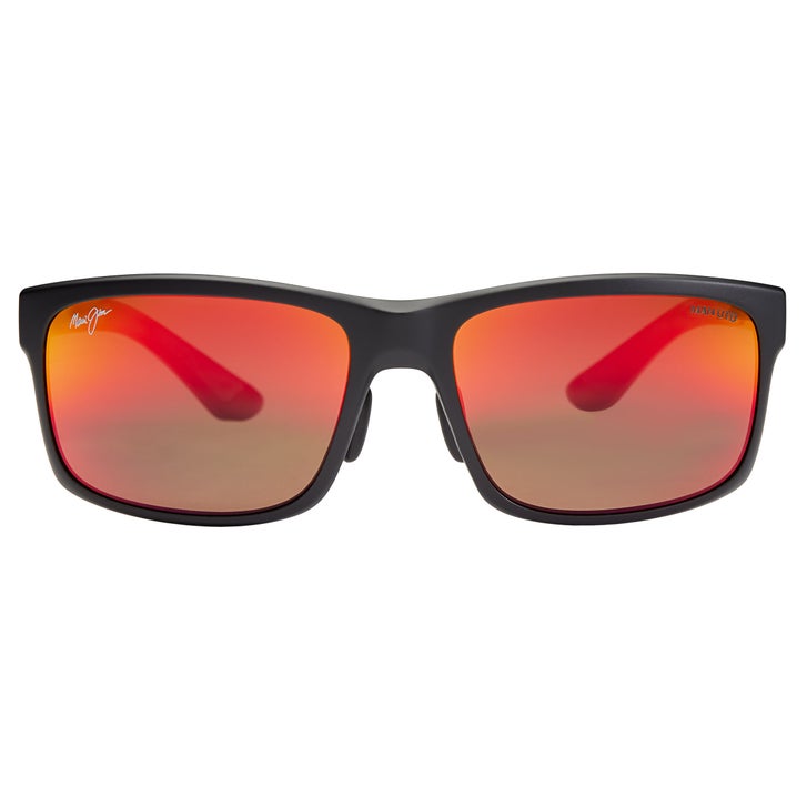 Maui Jim Pokowai Arch RM439-35UTD Matte Black Hawaii Lava
