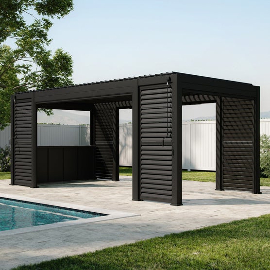 Mirador Viewscape 10'x20' Outdoor Suite With Bar Table | Costco