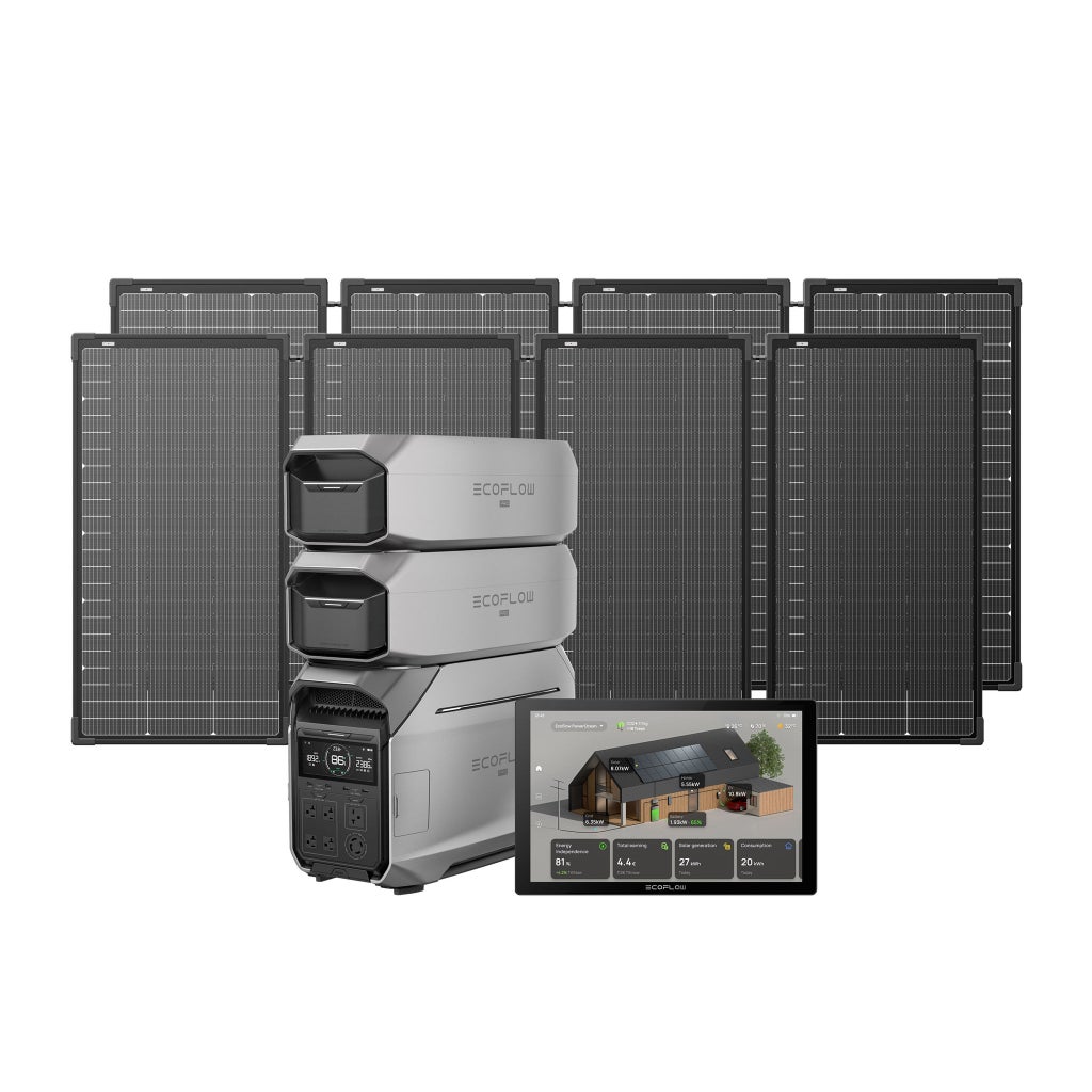 EcoFlow DELTA Pro 3 Portable Power Station with 2-piece 4Kwh LFP