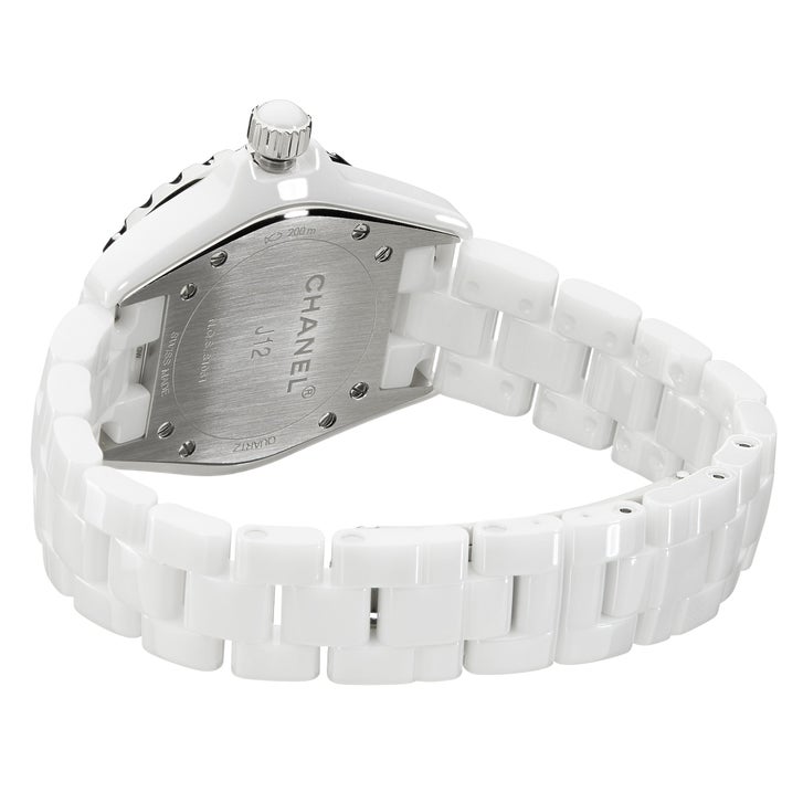 CHANEL J12 純正 セラミック 駒コマ 2個29mm レディース Chanel J12 Mother of Pearl Dial Ceramic Ladies Quartz Watch | Costco