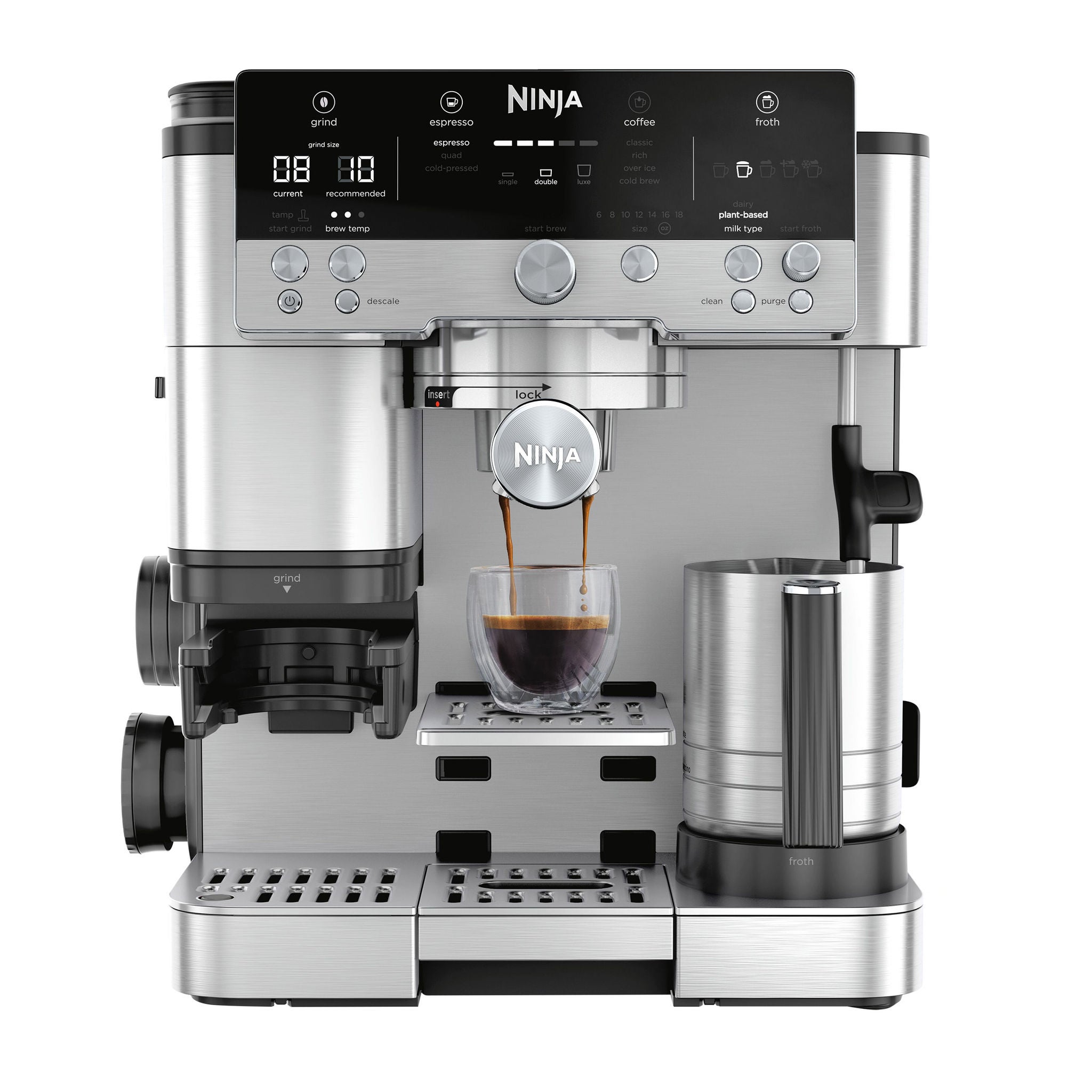 Ninja LUXE CAFÉ Signature Series, 3-in-1 Espresso, Coffee, and
