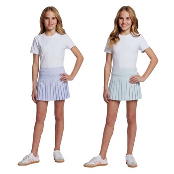 Andy & Evan Girls’ Pleated Skort with Inner Short 2-Pack