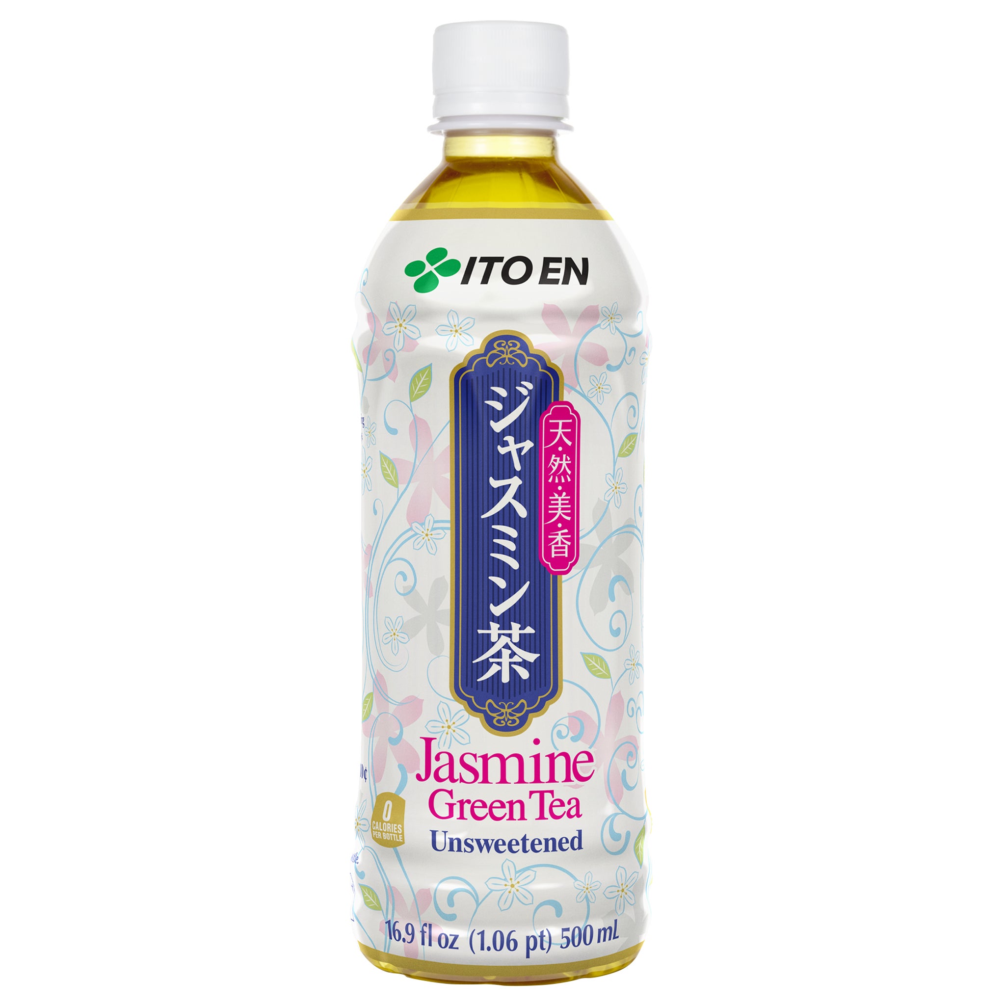 Ito En Jasmine Green Tea, Unsweetened, 16.9 fl oz, 12-count