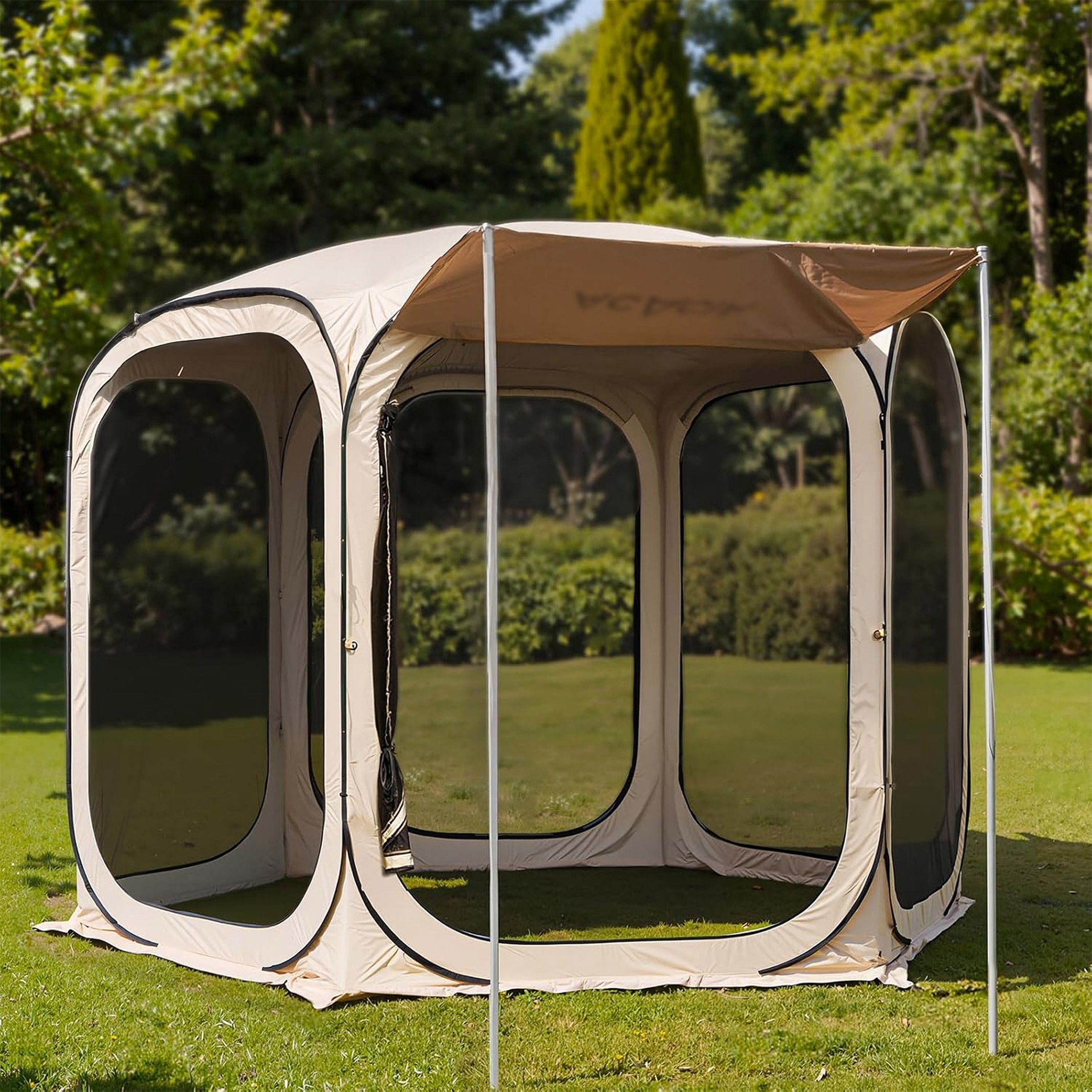 Space Acacia 11' X 11' Instant Screen House Tent With Shades | Costco