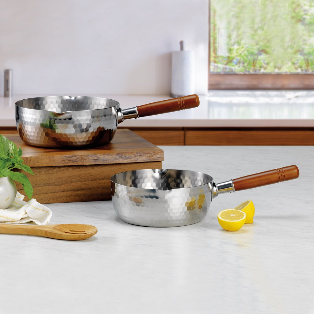 Stainless Steel Yukihira Pan, 2-piece | Costco
