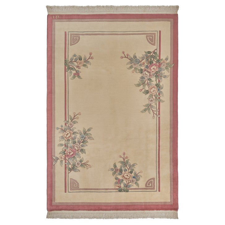 Pagoda Hand Knotted Rug Collection, Ascona Ivory | Costco