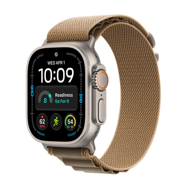 Apple Watch Ultra 4 (GPS + Cellular) 49mm Natural Titanium Case