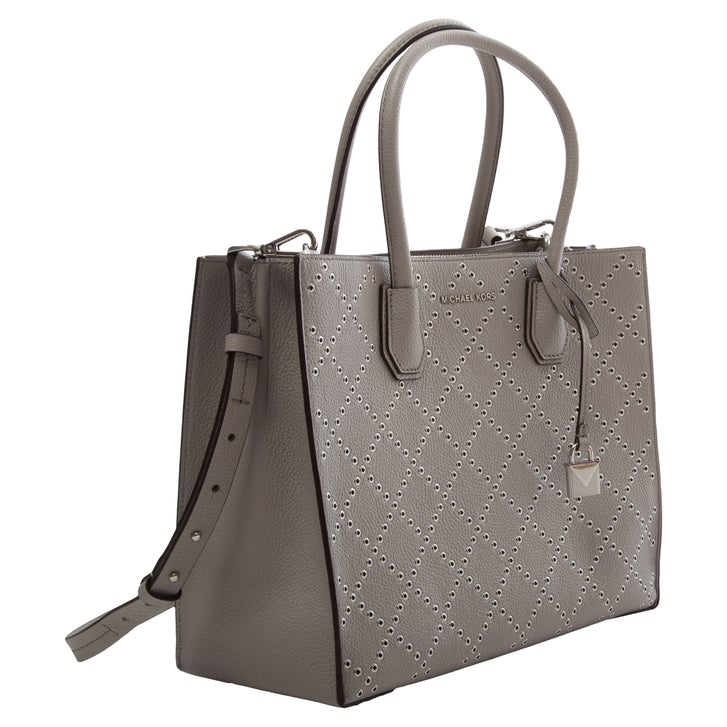 Michael Kors Mercer Large Convertible Tote, Gray | Costco