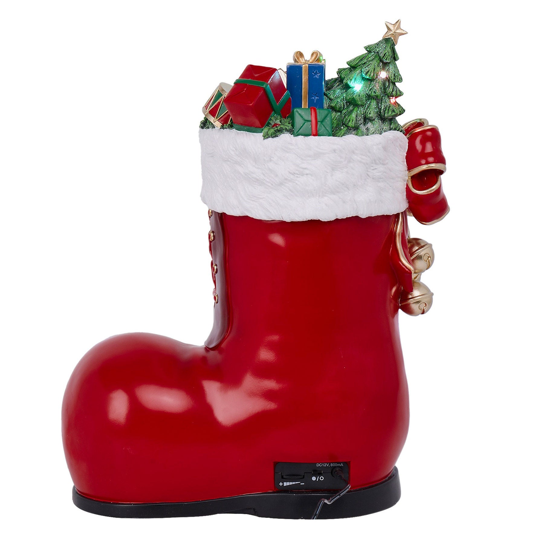 Santa Boot with Musicコストコクリスマス 44.2 cm (17.4 in.) Santa Boot with Music | Costco