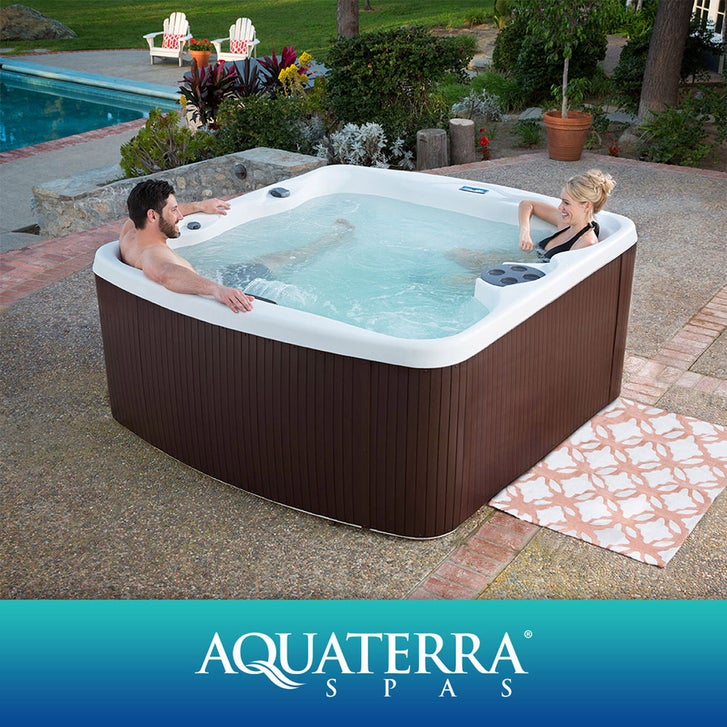 Aquaterra Spas Aryana 45-jet, 5-person Rotomolded Spa | Costco