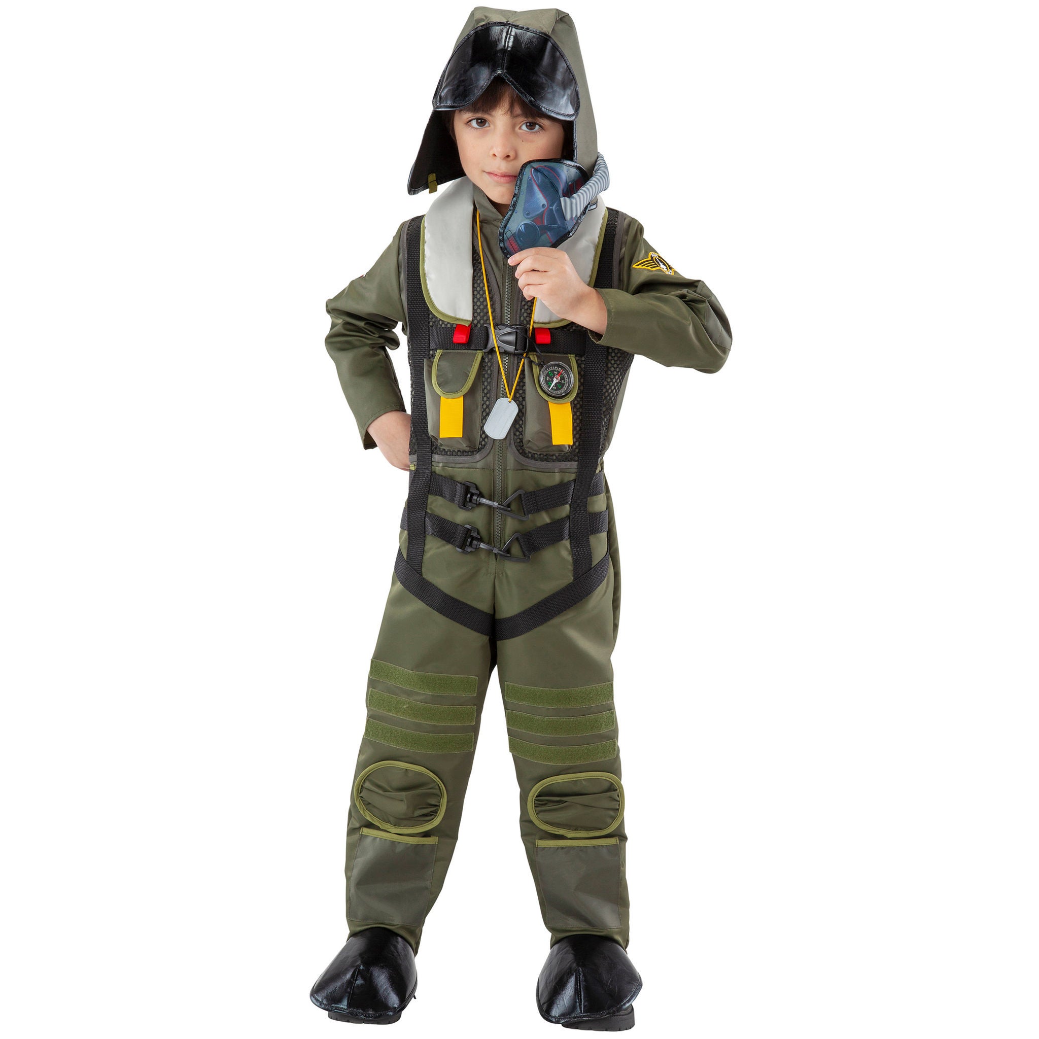 Teetot Top Fighter Pilot Child Costume