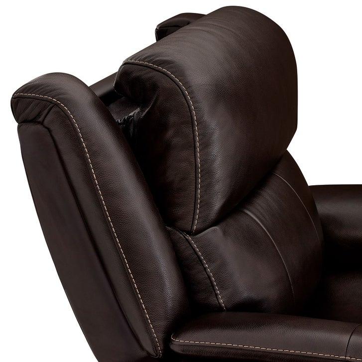 Barcalounger Bryson Leather Power Rocker Recliner with Power