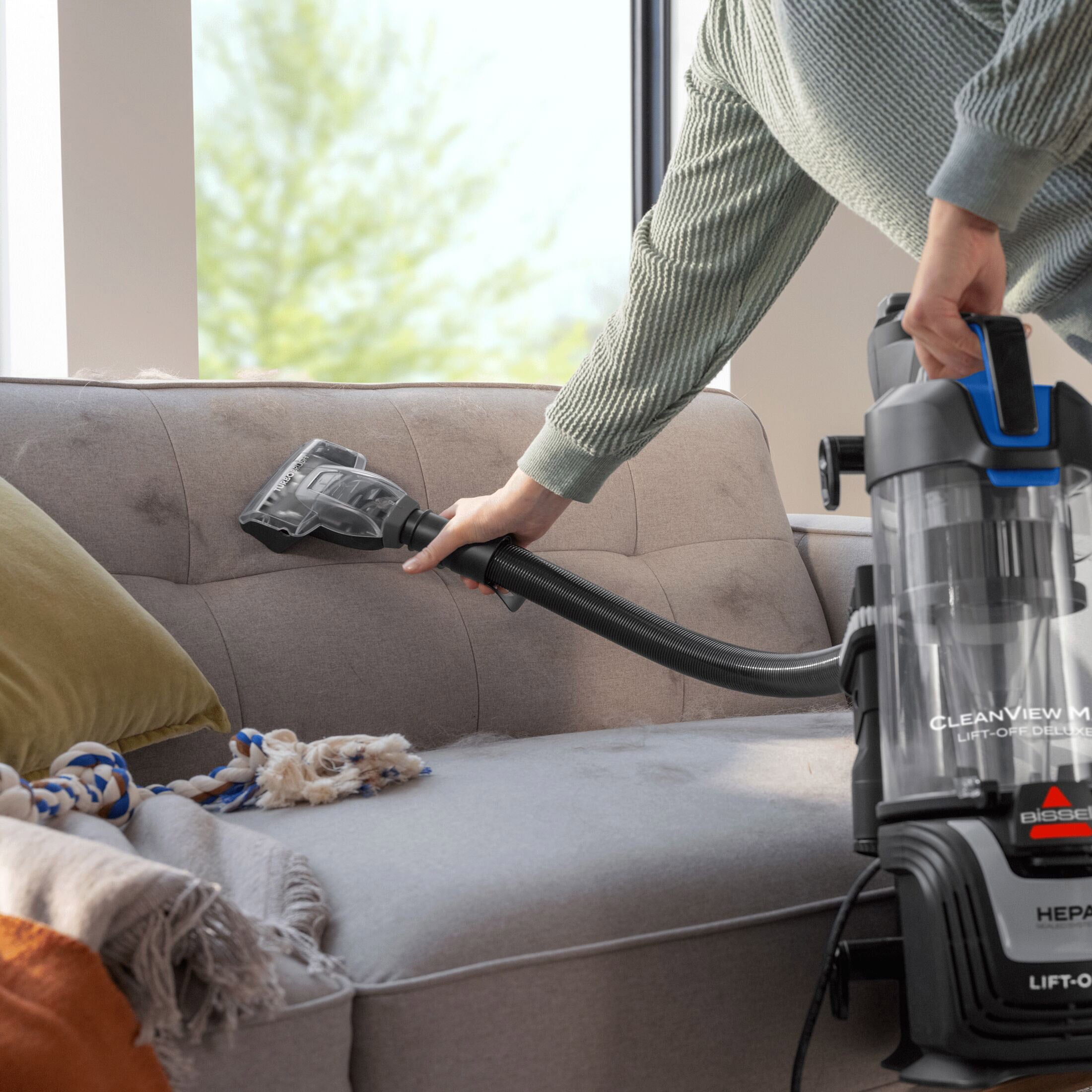 BISSELL CleanView Max Lift-Off Deluxe Upright Vacuum | Costco
