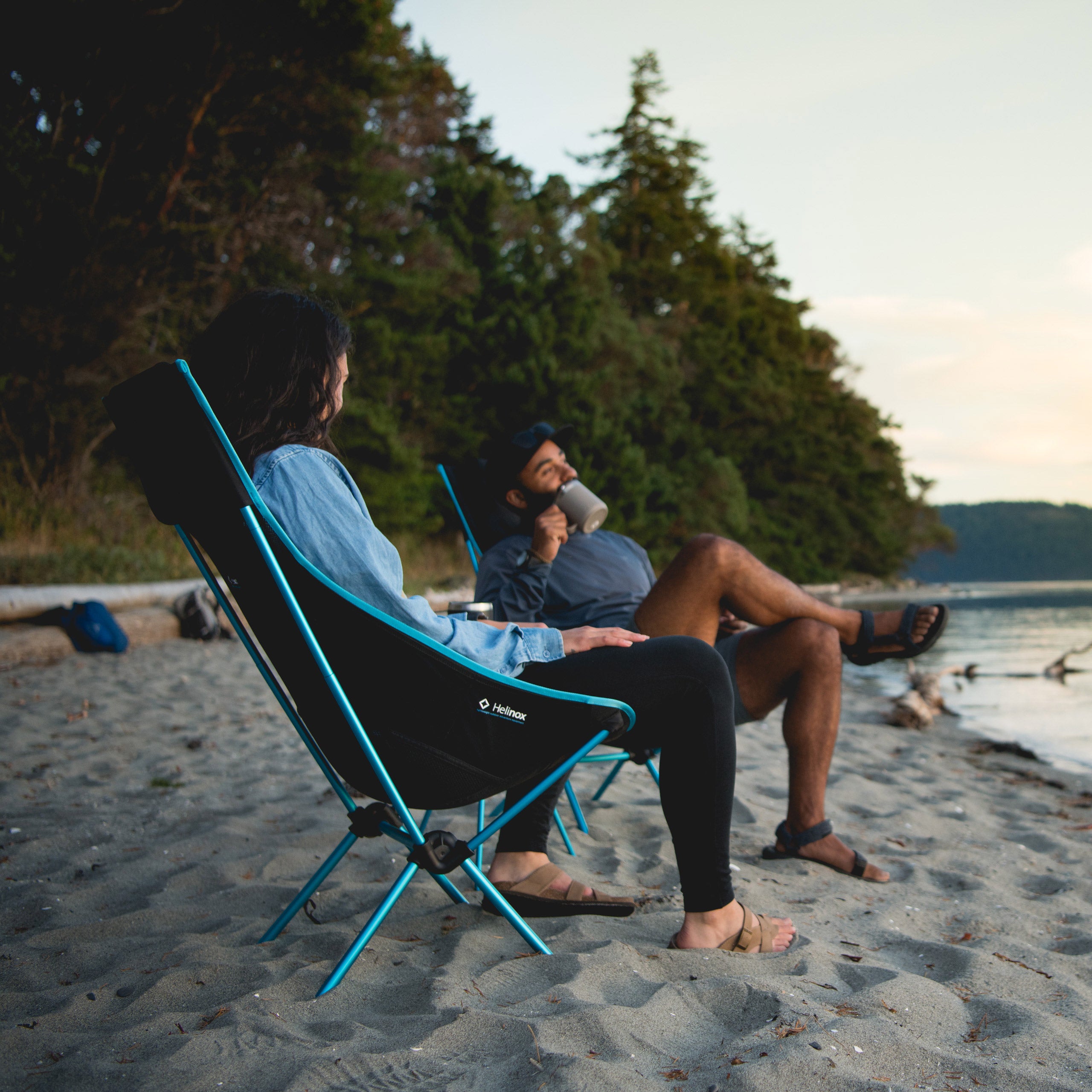 テーブル・チェア・ハンモック Helinox Chair Two Pillow Attachment Helinox Chair Two, Original Lightweight, Compact, Collapsible