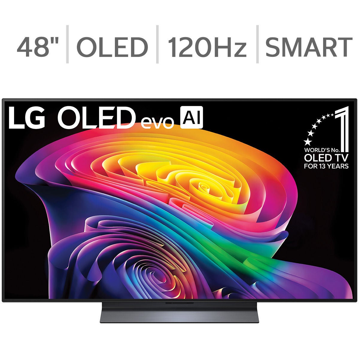 LG 48" Class - OLED evo AI C6 Series - 4K Smart TV - Allstate 3-Year Protection Plan Bundle Included For 5 Years of Total Coverage*