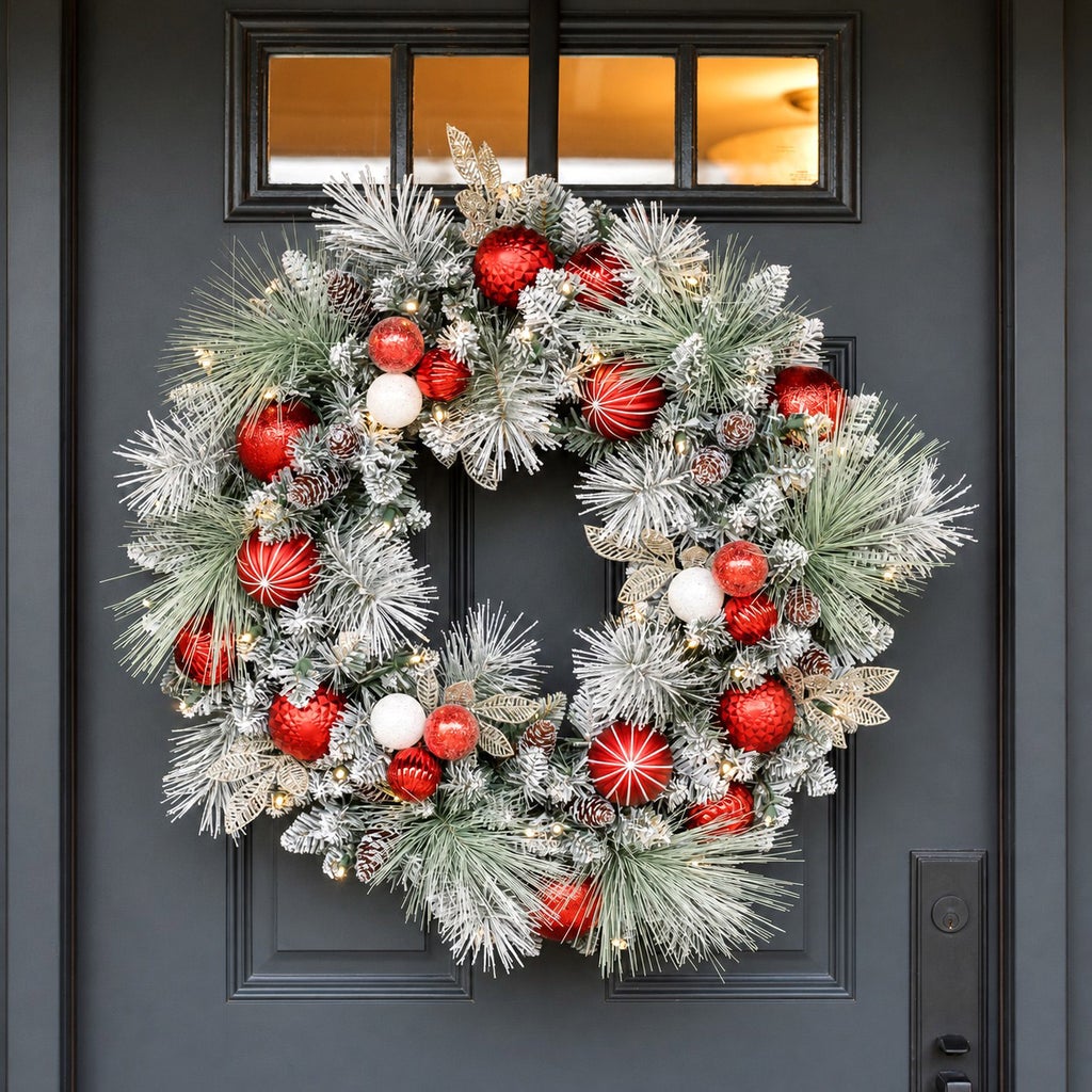 クリスマス Kirkland Signature Holiday Wreath 30
