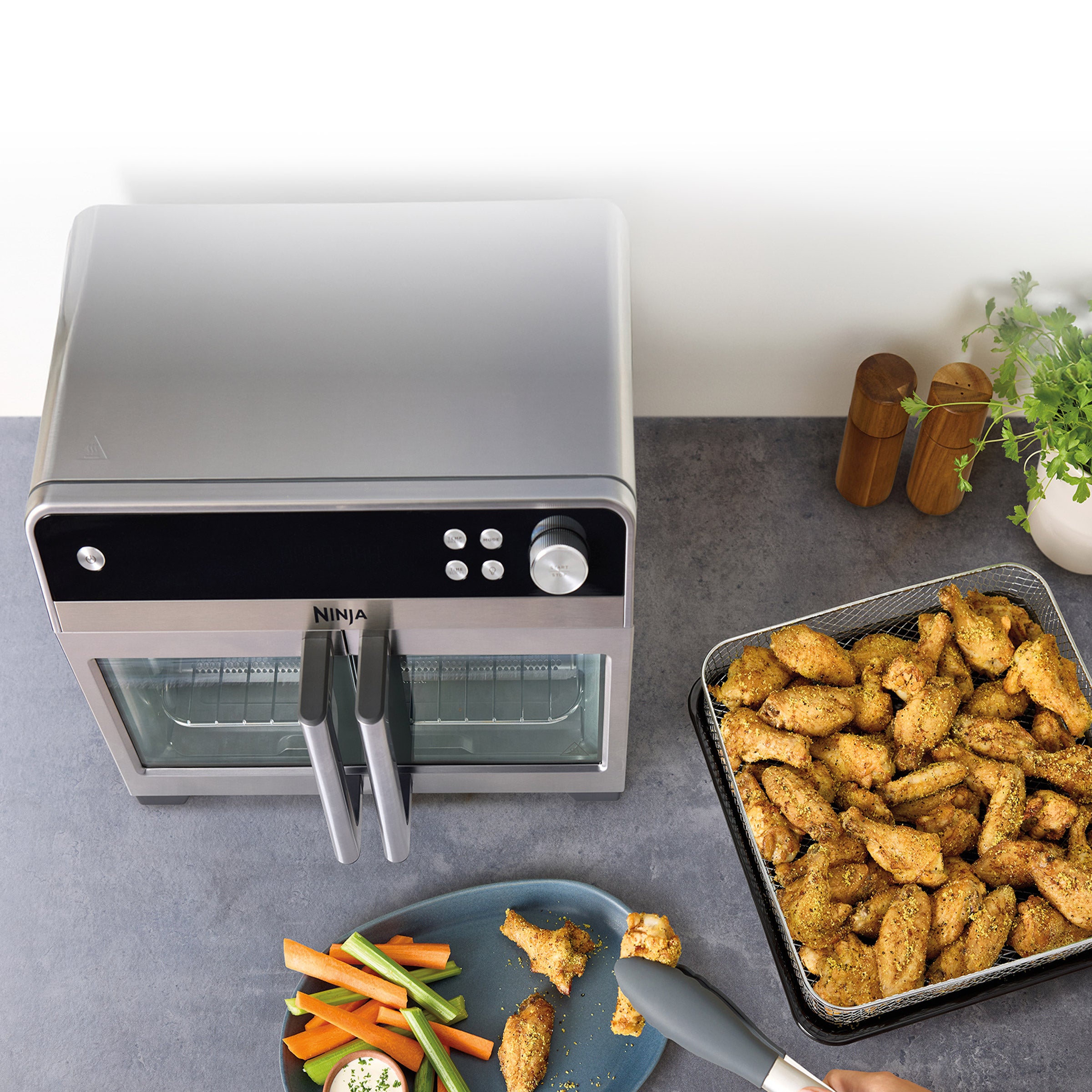 Ninja French Door Premier 10-in-1 Air Fryer, Convection Oven, and