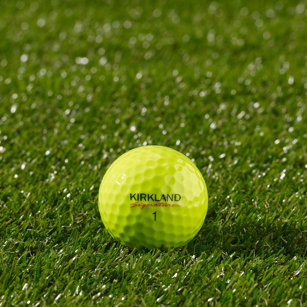Kirkland Signature V3.0 Yellow Golf Ball, 2-dozen | Costco