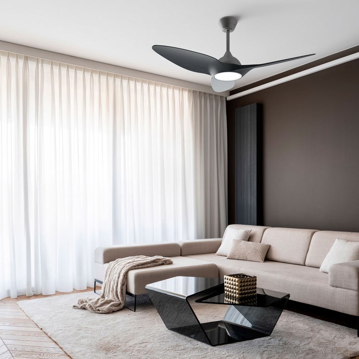 Atomi Smart Monarc 52” Wi-Fi Indoor Ceiling Fan with Color