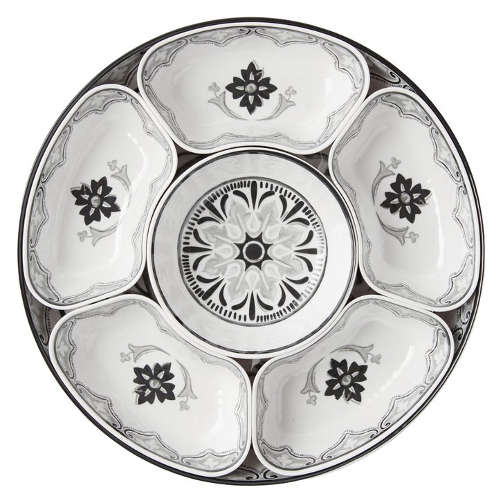 7-piece Melamine Lazy Susan with Cover | Costco
