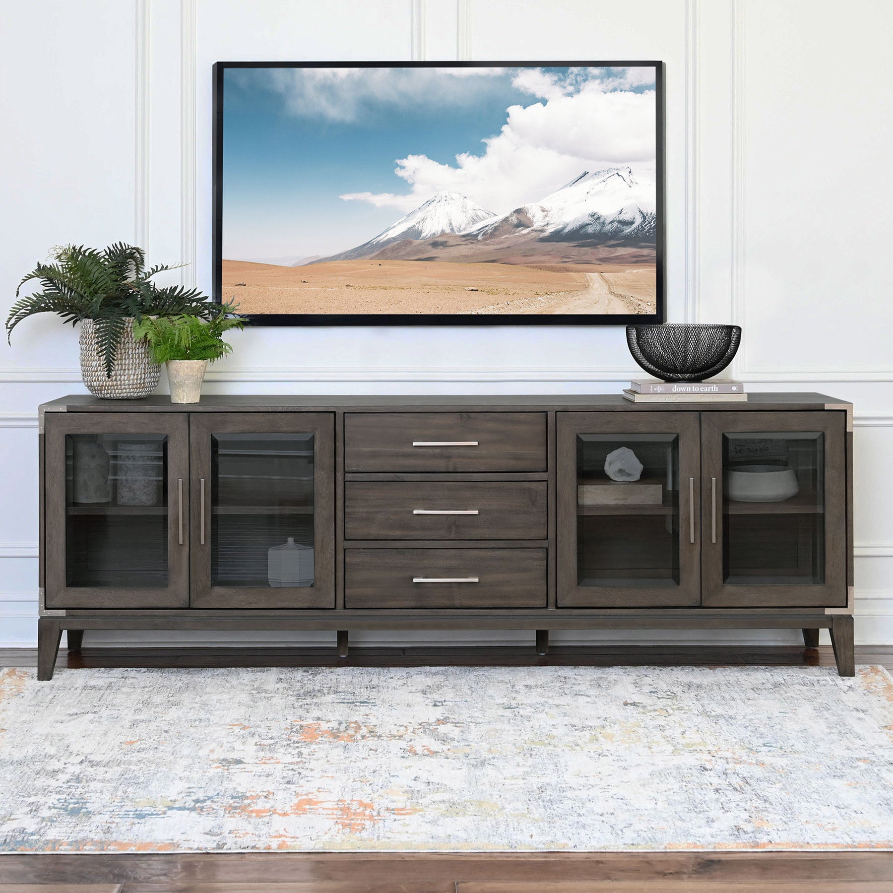 Daxton 80” Multi-Use Media Console | Costco