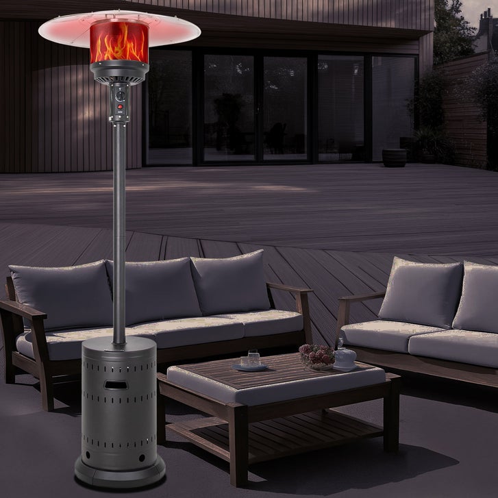 Fire Sense Matte Black Patio Heater | Costco