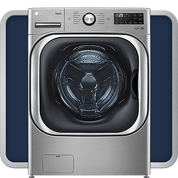 LG 5.2 cu. ft. Mega Capacity Smart Wi-Fi Enabled Front Load Washer with TurboWash and Built-In Intelligence