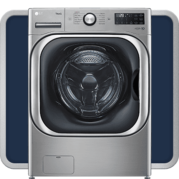 LG 5.2 cu. ft. Mega Capacity Smart Wi-Fi Enabled Front Load Washer with TurboWash and Built-In Intelligence