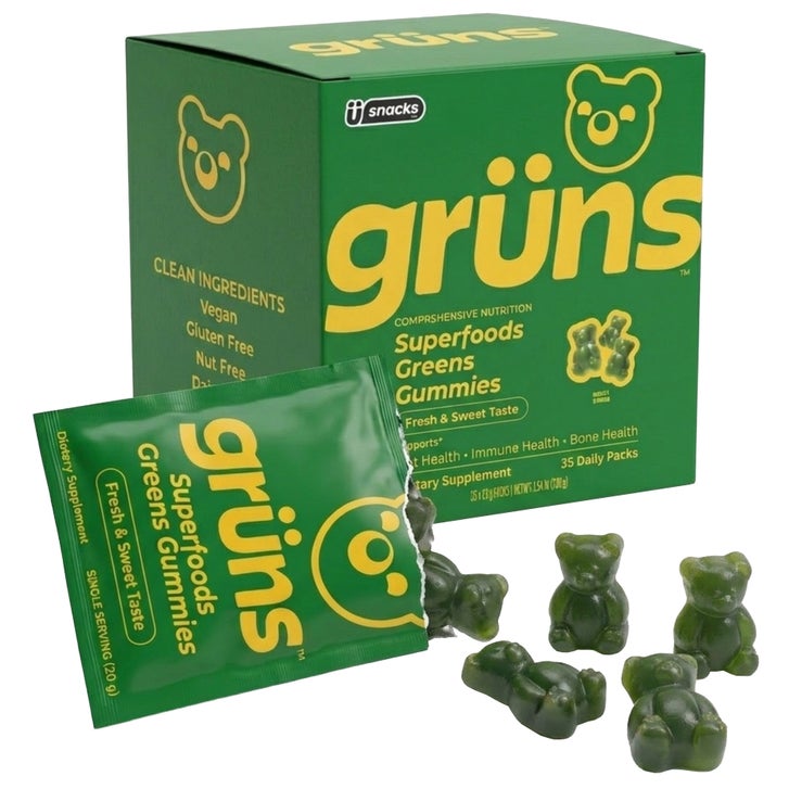 gruns gummies for glp 1 Adult Greens Sugar Free Multivitamin & Prebiotic Fiber, 10 ct Grns Gummies Are New Wellness