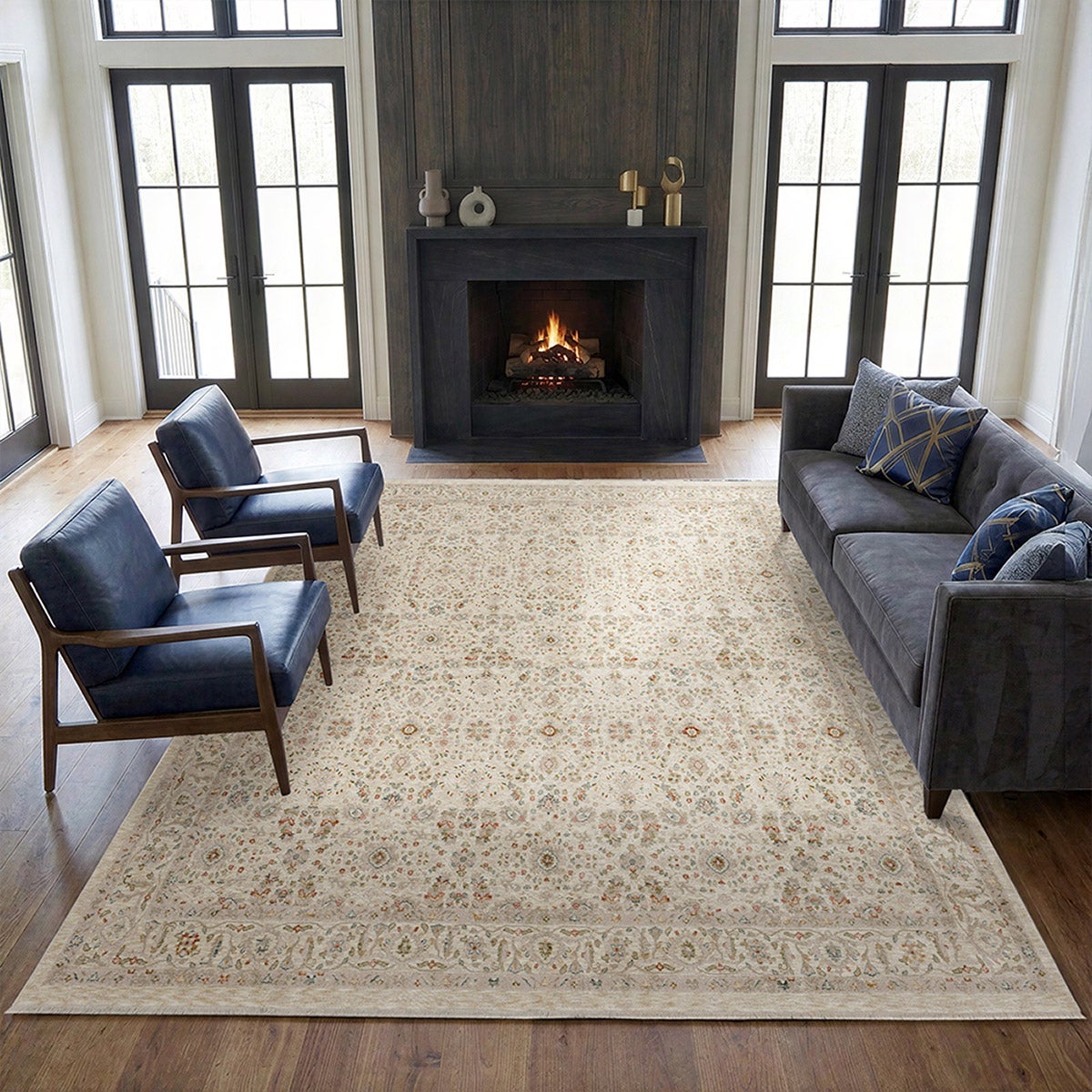 Mohawk Home Memento Area Rug, Samina Ivory, 9' x 12'11” | Costco