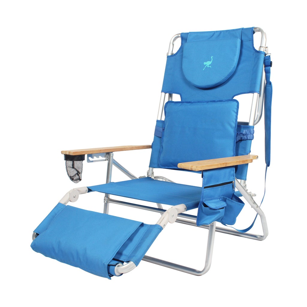 Ostrich Deluxe 3N1 Folding Beach Chair | Costco