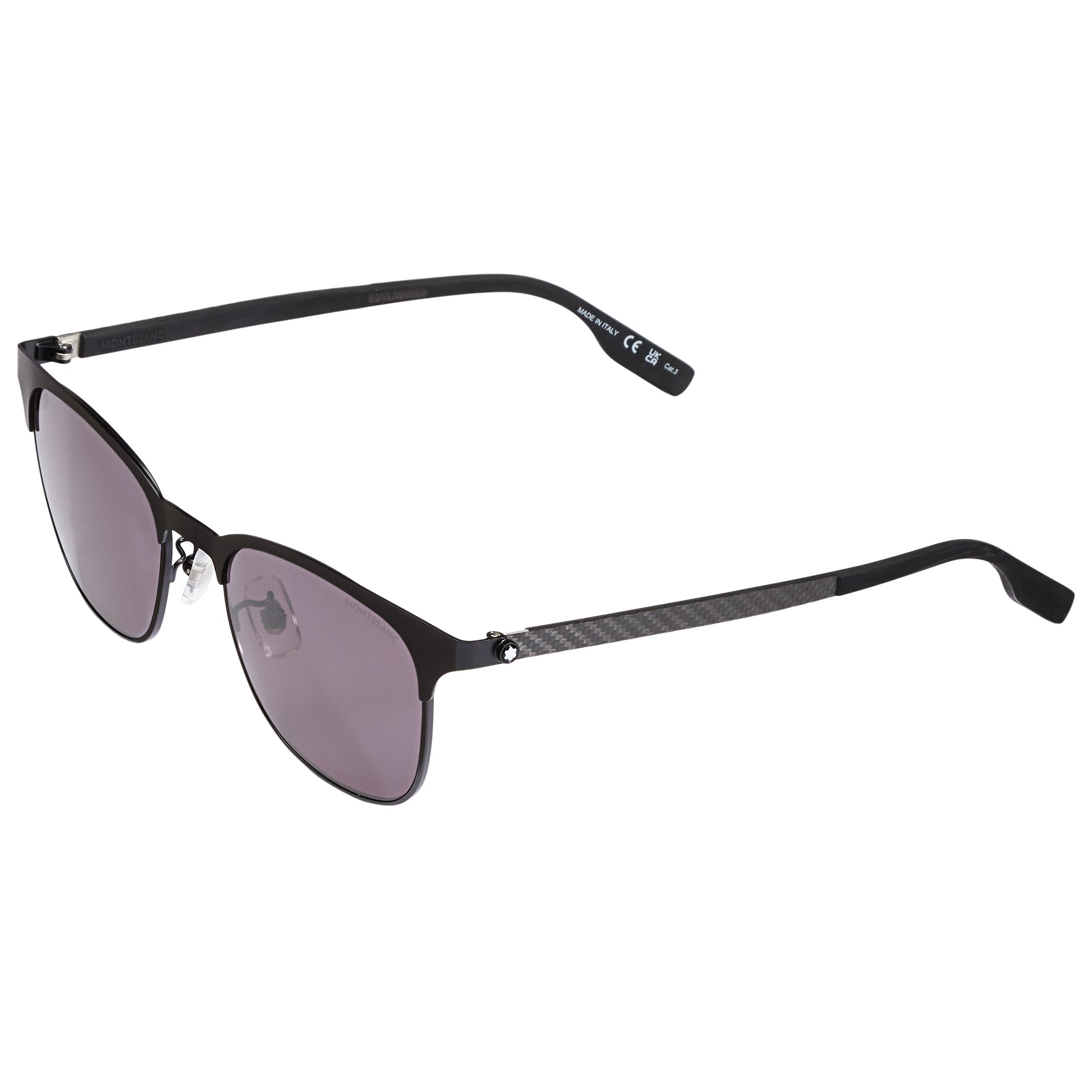 Montblanc MB0183S-001 Black Smoke Gray Sunglasses | Costco