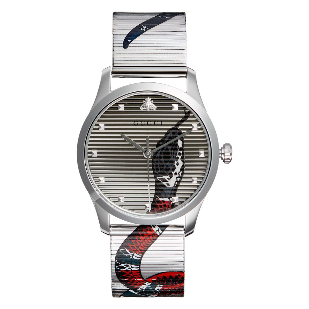 Gucci G-Timeless Stainless Steel Quartz Watch | Costco