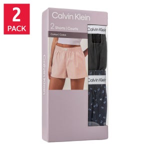 Calvin Klein Women's Cotton Shorts, 2-pack