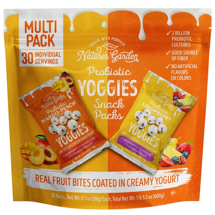 Nature's Garden, Probiotic Yoggies Variety, 0.7 oz, 30-count | Costco