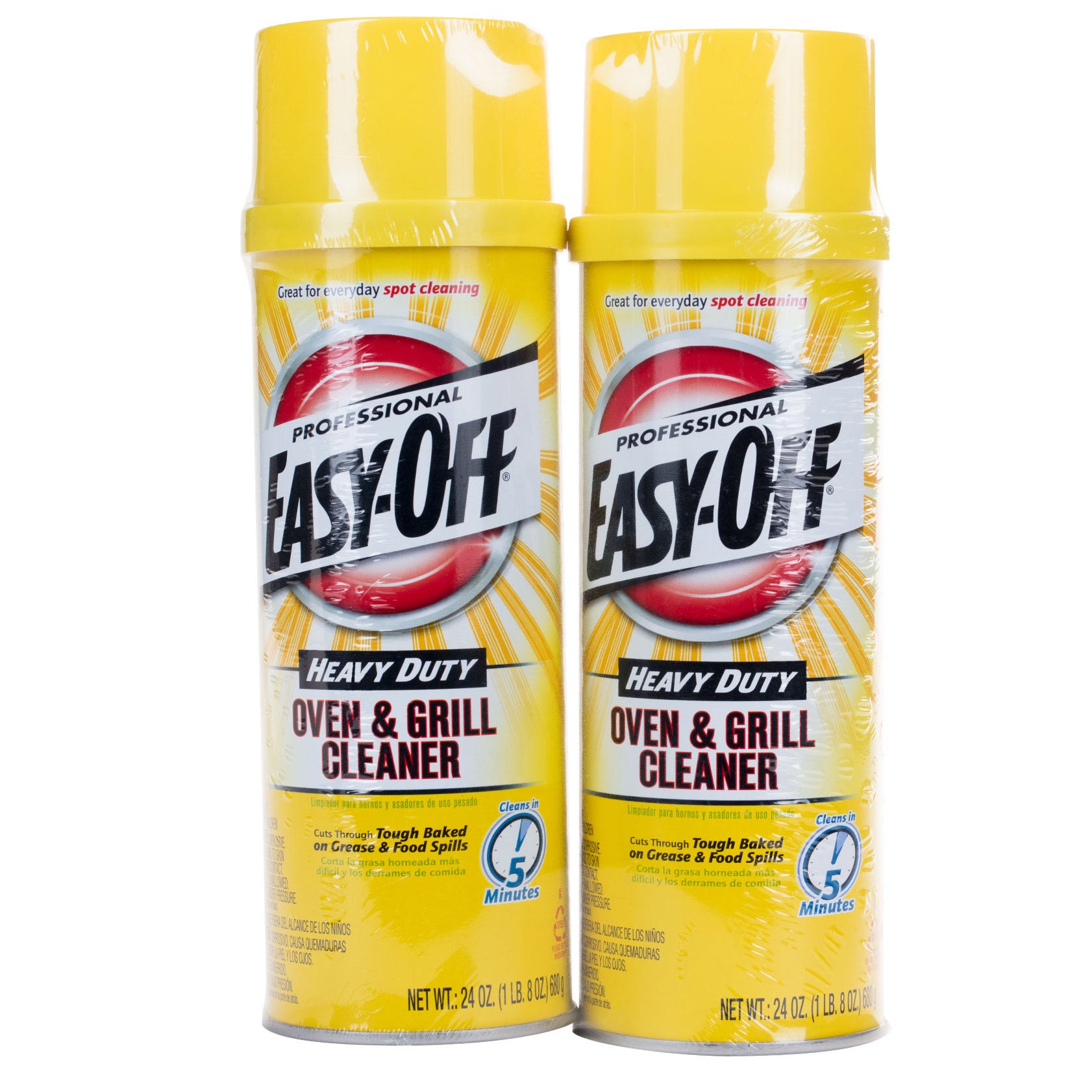 Easy-Off Oven & Grill Cleaner, 24 oz, 2 count