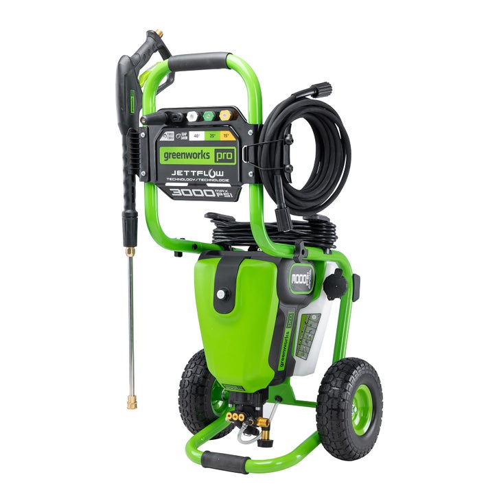 Greenworks 3000 PSI Electric Pressure Washer Combo Kit | Costco