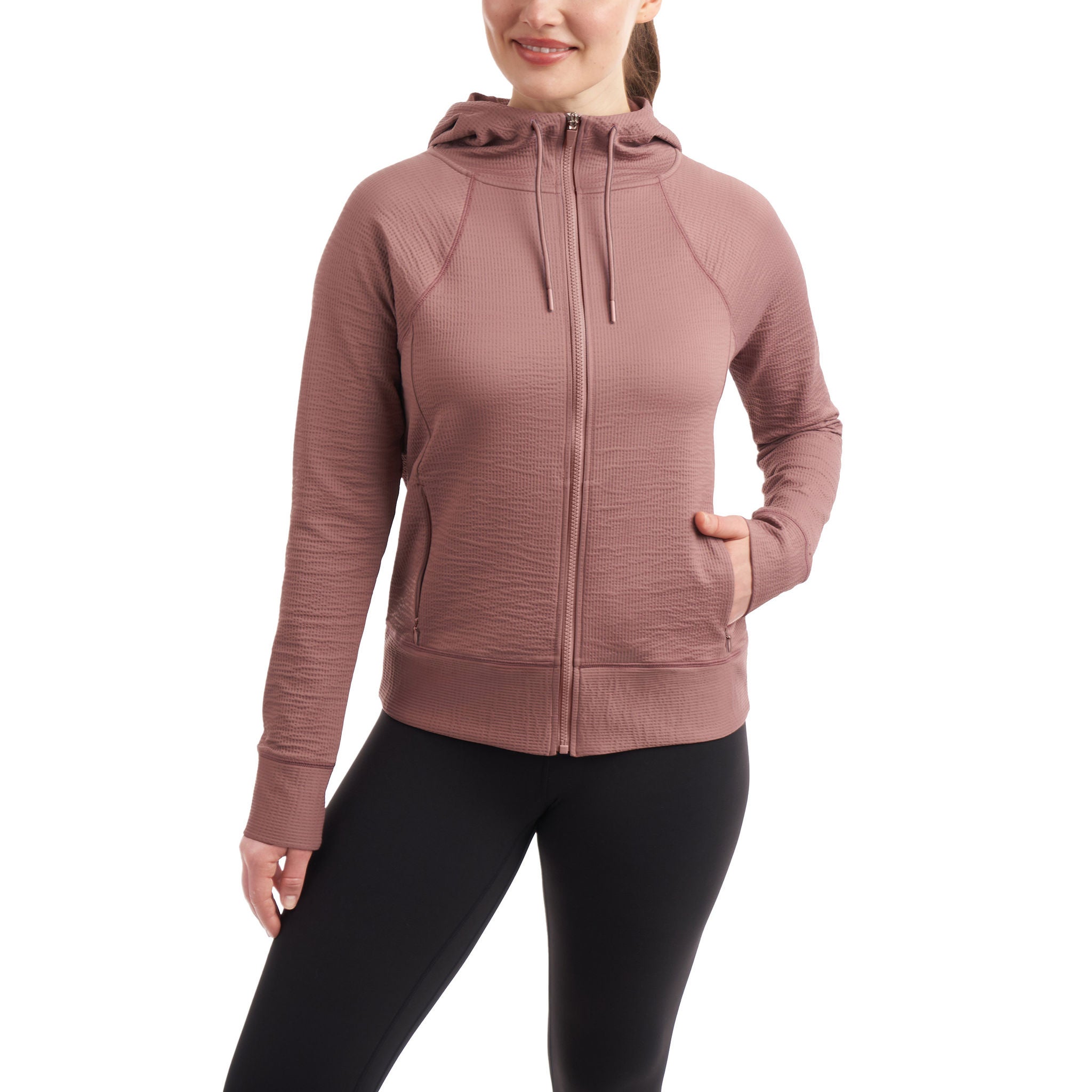 Kirkland Signature Women's Ottoman Full-Zip Jacket
