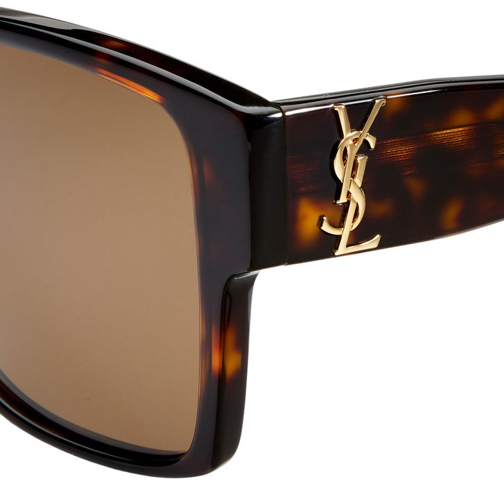 Saint Laurent SLM9N Havana Brown Sunglasses | Costco display picture 2