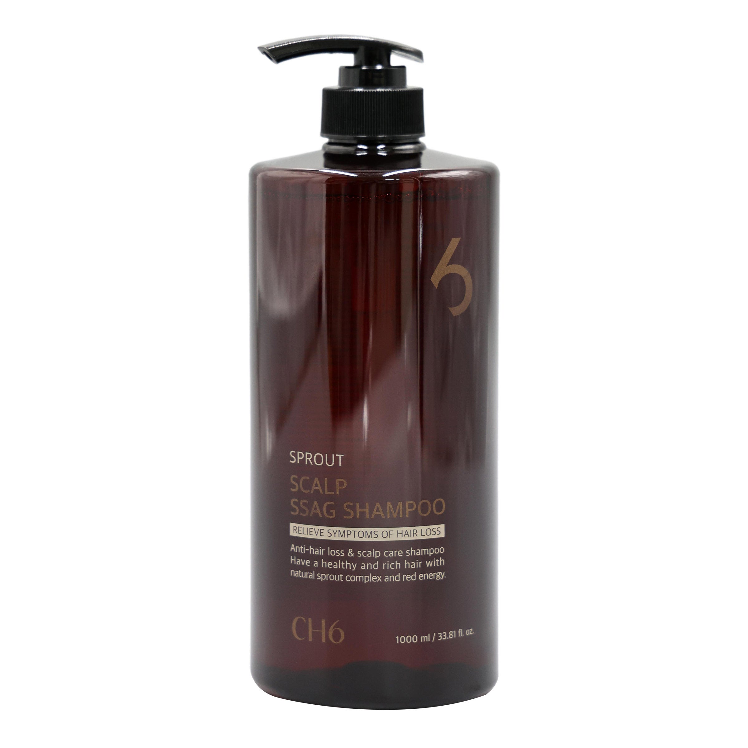 CH6 Scalp SSAG Shampoo Red Edition, 33.8 fl oz | Costco