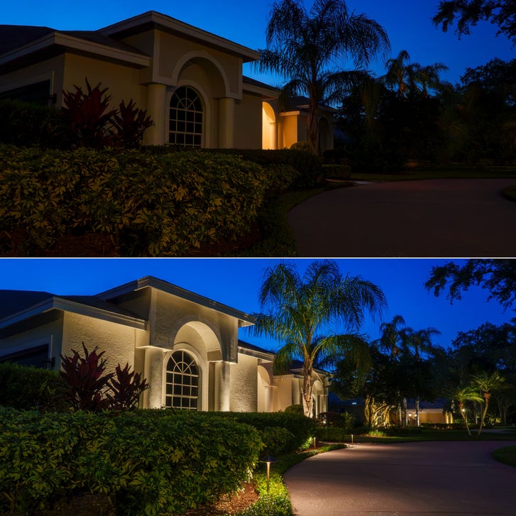 VOLT Low Voltage LED Outdoor 17-Light Kit with 150W Transformer