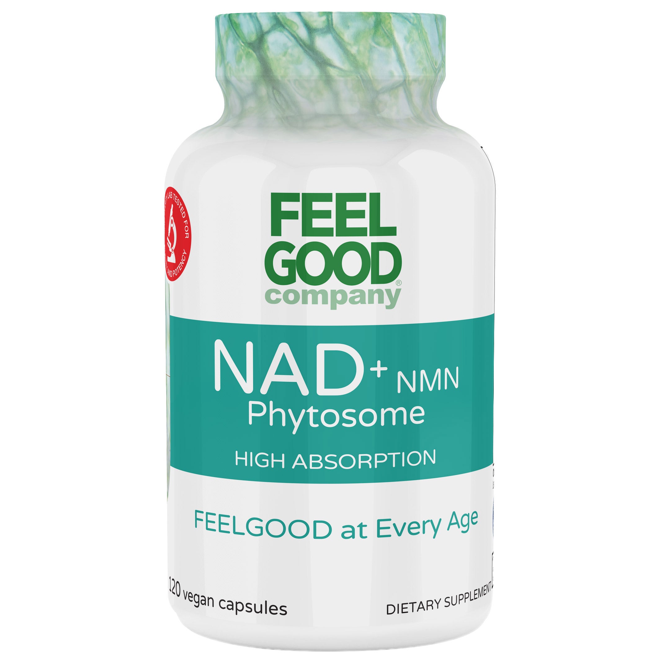 FEELGOOD NAD+ NMN, 120 Vegan Capsules
