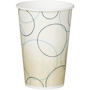 Graphic Packaging Paper Cold Cups, Champagne, 16 oz, 1000 ct