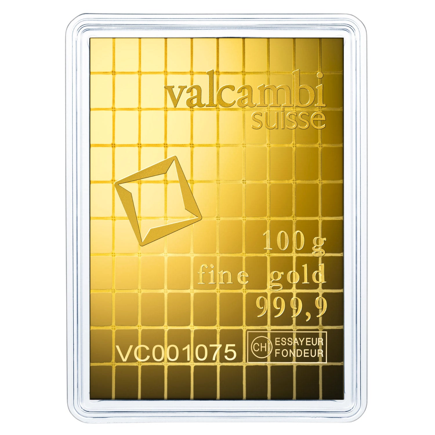 100 gram Gold Valcambi Combibar (New in Assay) | Costco