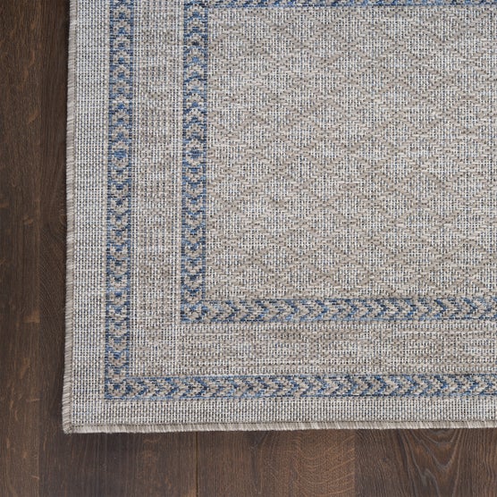 Costco Spring Rugs Nourison Garden Spring Indoor/Outdoor Rug, Meadow Gray, 5'3β x 7'3 ...